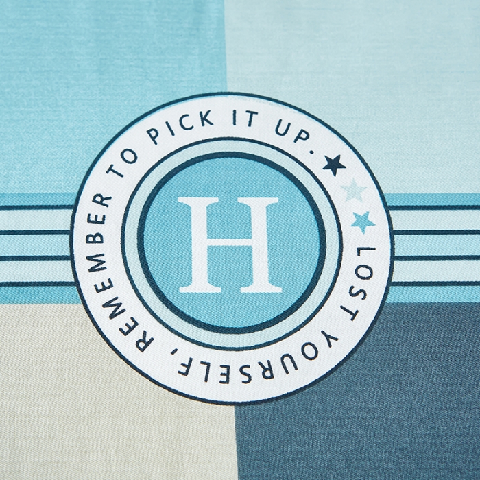 91家纺网 家纺一手货源 找家纺 雲归梦2023新款13372全棉活性大版印花简约居家四件套 永恒-兰