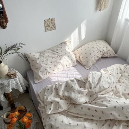 91家纺网 家纺一手货源 找家纺 （总）恋恋三季 2024新款纯棉斜纹四件套风格一