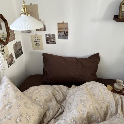 91家纺网 家纺一手货源 找家纺 （总）恋恋三季 2024新款纯棉斜纹四件套风格二