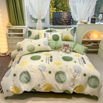 HL原创 新款全棉小清新系列13070全棉40支四件套 告白气球