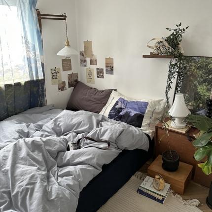 91家纺网 家纺一手货源 找家纺 （总）恋恋三季 2024新款ins数码混搭四件套风格一