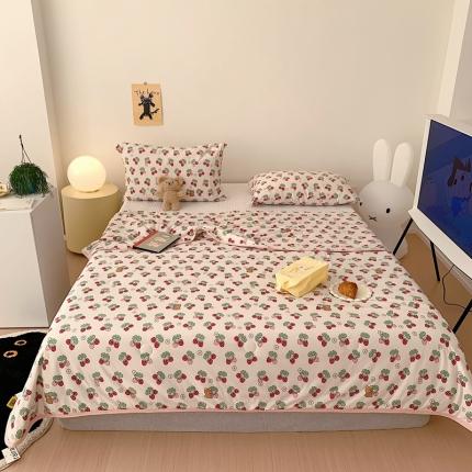 91家纺网 家纺一手货源 找家纺 （总）星期八 2023新款卡通针织棉大豆夏被