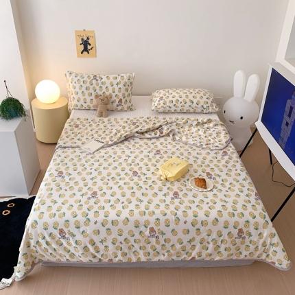 91家纺网 家纺一手货源 找家纺 （总）星期八 2023新款卡通针织棉大豆夏被