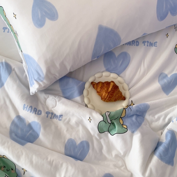 91家纺网 家纺一手货源 找家纺 （总）星期八 2023新款卡通针织棉大豆夏被