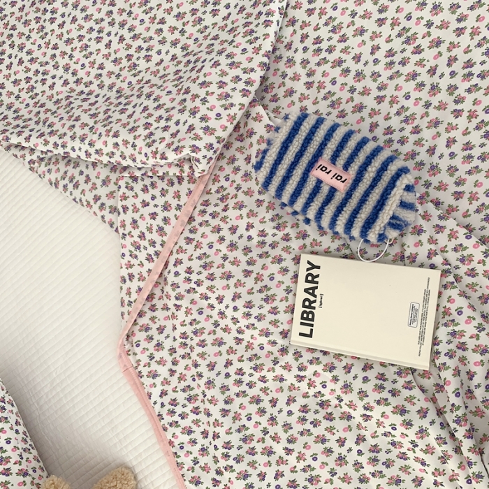 91家纺网 家纺一手货源 找家纺 星期八 2023新款卡通针织棉大豆夏被 漫茵