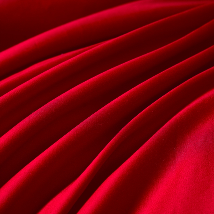 91家纺网 家纺一手货源 找家纺 振翼 2025新款140s贡缎天丝刺绣四件套 多件套 龙凤呈祥