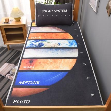 91家纺网 家纺一手货源 找家纺 （总）多樂家纺2024新款日系卡通学生床大版冰丝凉席两件套