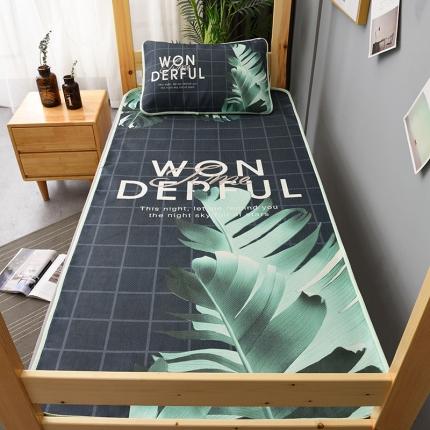 91家纺网 家纺一手货源 找家纺 （总）多樂家纺2024新款日系卡通学生床大版冰丝凉席两件套