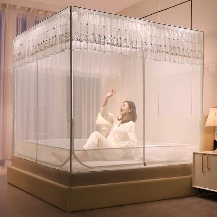 91家纺网 家纺一手货源 找家纺 （总）梦尔佳蚊帐 2023新款花边款外穿蚊帐