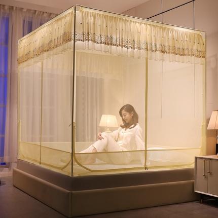 91家纺网 家纺一手货源 找家纺 （总）梦尔佳蚊帐 2023新款花边款外穿蚊帐