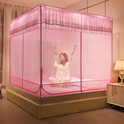 91家纺网 家纺一手货源 找家纺 （总）梦尔佳蚊帐 2023新款花边款外穿蚊帐