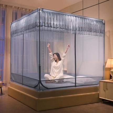 91家纺网 家纺一手货源 找家纺 （总）梦尔佳蚊帐 2023新款花边款外穿蚊帐