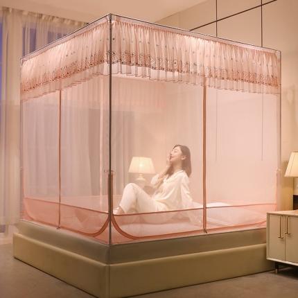 91家纺网 家纺一手货源 找家纺 （总）梦尔佳蚊帐 2023新款花边款外穿蚊帐