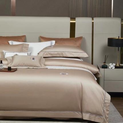 91家纺网 家纺一手货源 找家纺 （总）玖玖爱家纺 2023新款160支进口星空棉莱尔曼斯系列四件套