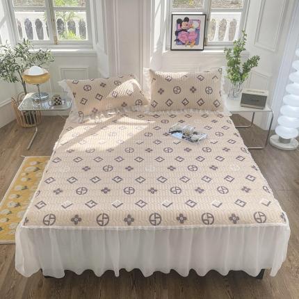 91家纺网 家纺一手货源 找家纺 （总）邦妮 2024新款凉感丝乳胶凉席