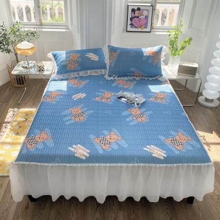 91家纺网 家纺一手货源 找家纺 （总）邦妮 2024新款凉感丝乳胶凉席