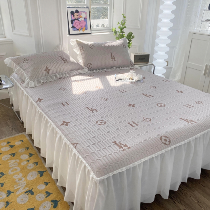 91家纺网 家纺一手货源 找家纺 邦妮 2024新款凉感丝乳胶凉席 凯瑞拉