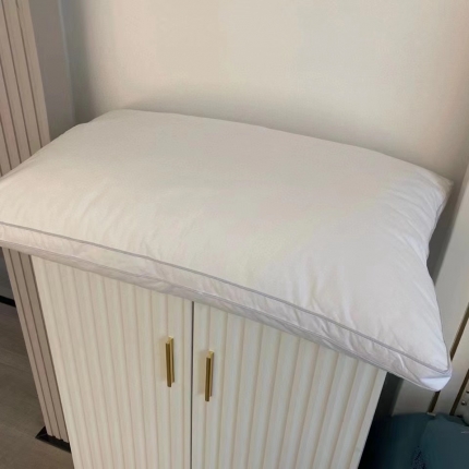 91家纺网 家纺一手货源 找家纺 （总）2024新款星级酒店枕 全棉立体慢回弹酒店枕芯立体高弹枕羽丝绒枕头