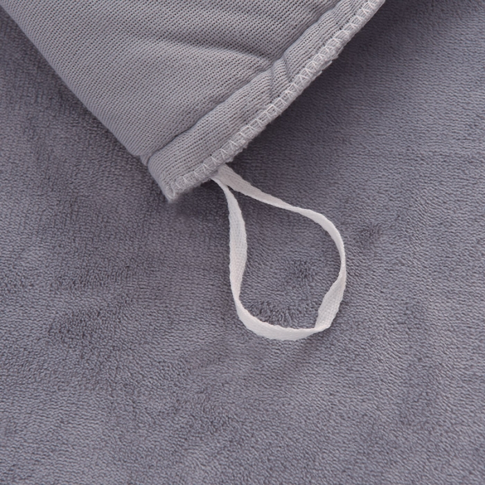 91家纺网 家纺一手货源 找家纺 大麦家纺 2024新款小清新公主风加厚牛奶绒四件套--场景二 浅灰