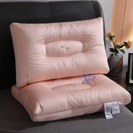 （总）天意美枕芯 2023新款立体刺绣蚕丝乳胶枕