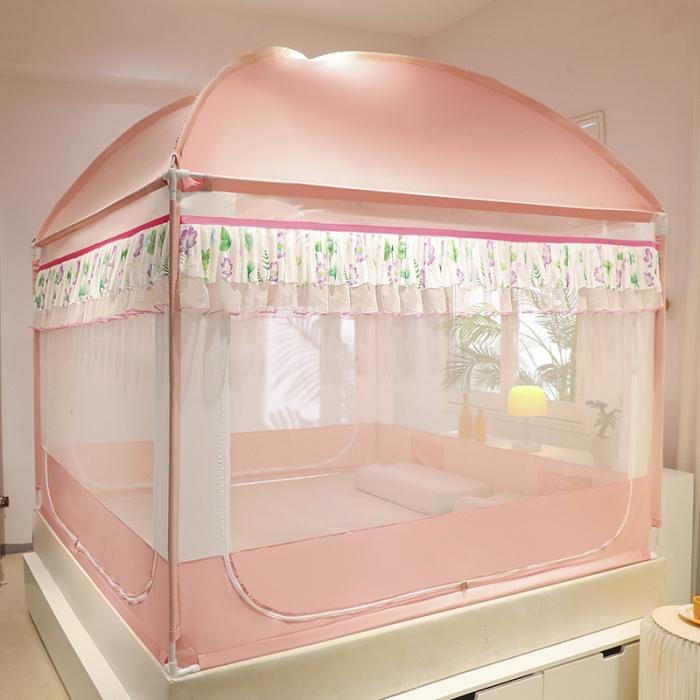 91家纺网 家纺一手货源 找家纺 冉美家纺2025坐床试蒙古包蚊帐