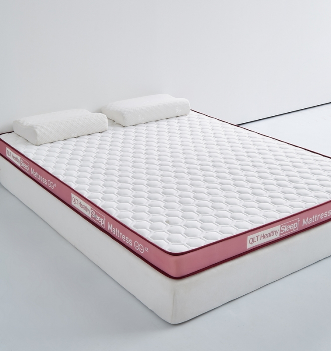 91家纺网 家纺一手货源 找家纺 （总）祁恋婷家居 2023新款A类牛奶丝乳胶记忆棉双人床垫【床垫遮盖物】