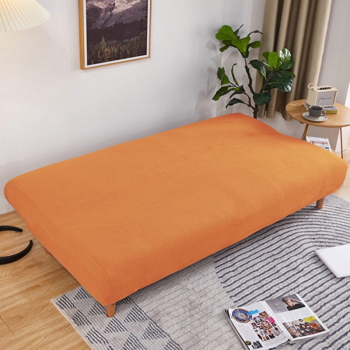 91家纺网 家纺一手货源 找家纺 丝绮鹿 2023新款玉米粒沙发床套 玉米粒-香桔橙