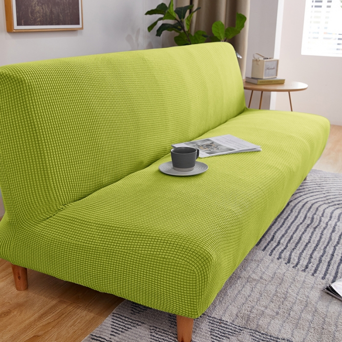 91家纺网 家纺一手货源 找家纺 丝绮鹿 2023新款玉米粒沙发床套 玉米粒-苹果绿