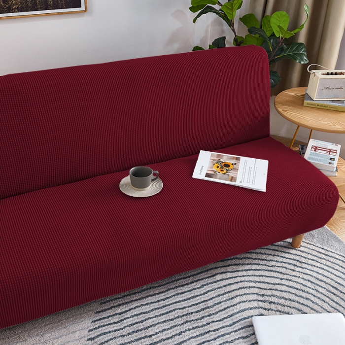 91家纺网 家纺一手货源 找家纺 丝绮鹿 2023新款玉米粒沙发床套 玉米粒-酒红