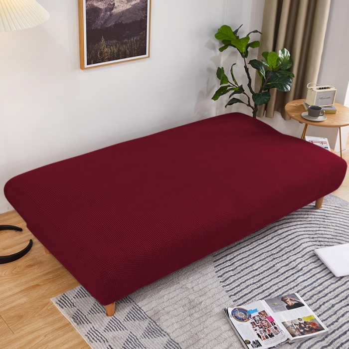 91家纺网 家纺一手货源 找家纺 丝绮鹿 2023新款玉米粒沙发床套 玉米粒-酒红