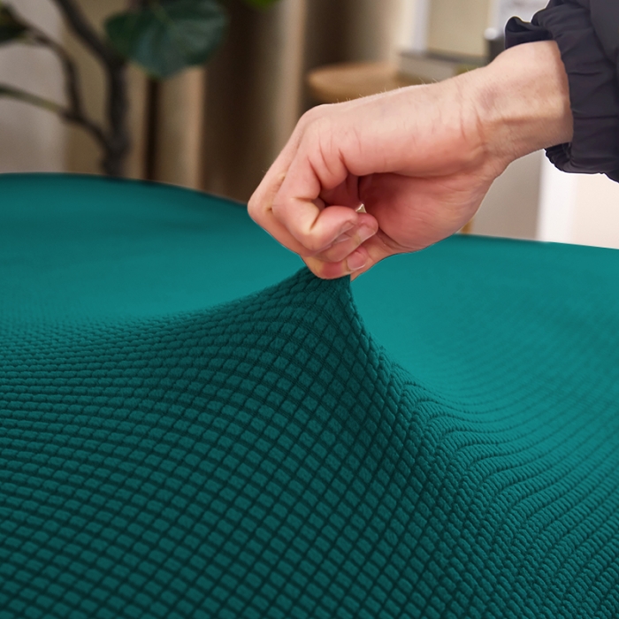 91家纺网 家纺一手货源 找家纺 丝绮鹿 2023新款玉米粒沙发床套 玉米粒-翡绿