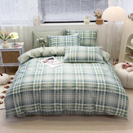 91家纺网 家纺一手货源 找家纺 （总）绵庭 2023新款12868全棉ins小清新印花四件套