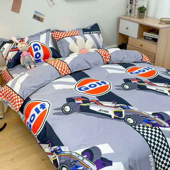 91家纺网 家纺一手货源 找家纺 乐居坊 2023新款芦荟棉四件套（3月新花型） 极速前进