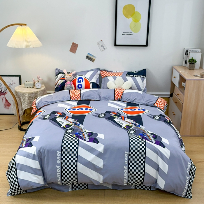 91家纺网 家纺一手货源 找家纺 乐居坊 2023新款芦荟棉四件套（3月新花型） 极速前进