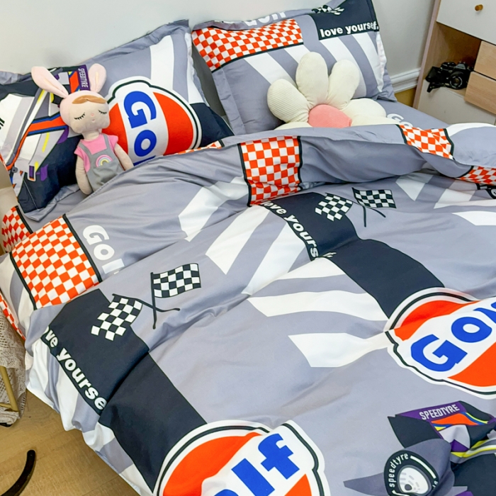 91家纺网 家纺一手货源 找家纺 乐居坊 2023新款芦荟棉四件套（3月新花型） 极速前进