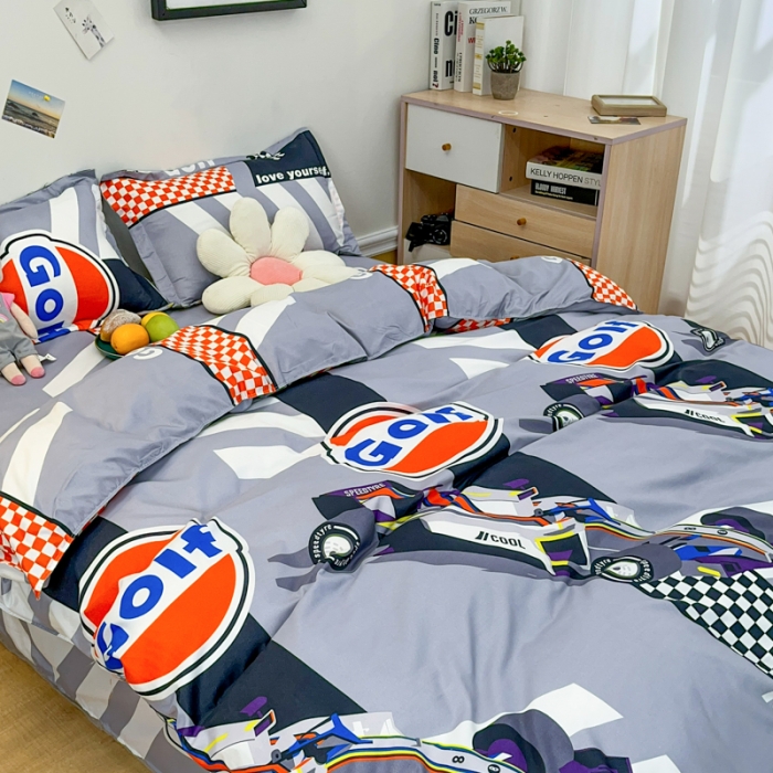 91家纺网 家纺一手货源 找家纺 乐居坊 2023新款芦荟棉四件套（3月新花型） 极速前进