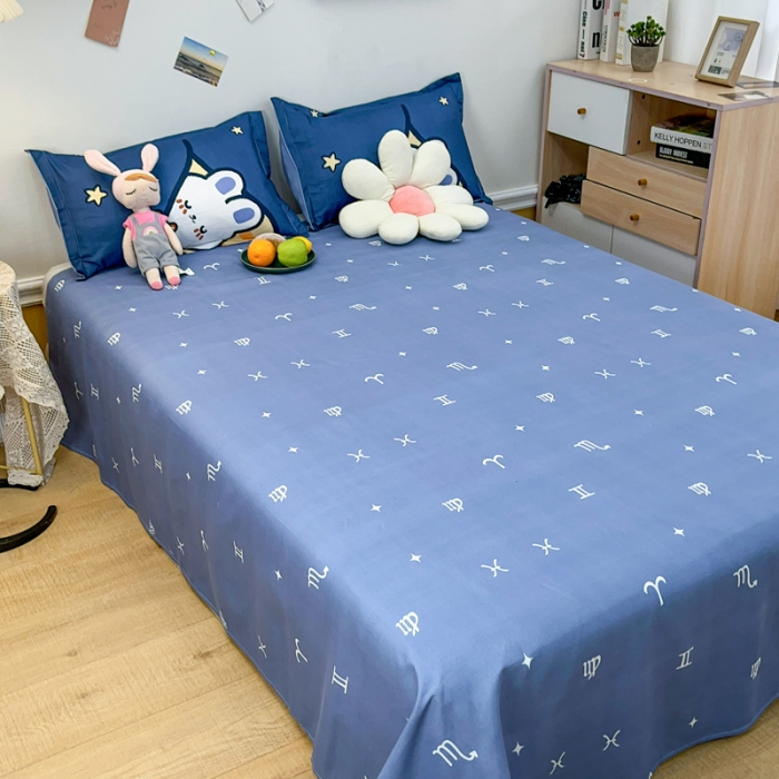 91家纺网 家纺一手货源 找家纺 乐居坊 2023新款芦荟棉四件套（3月新花型） 梦想兔