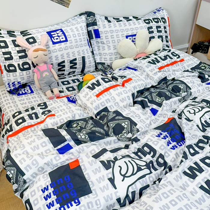 91家纺网 家纺一手货源 找家纺 乐居坊 2023新款芦荟棉四件套（3月新花型） 拿捏