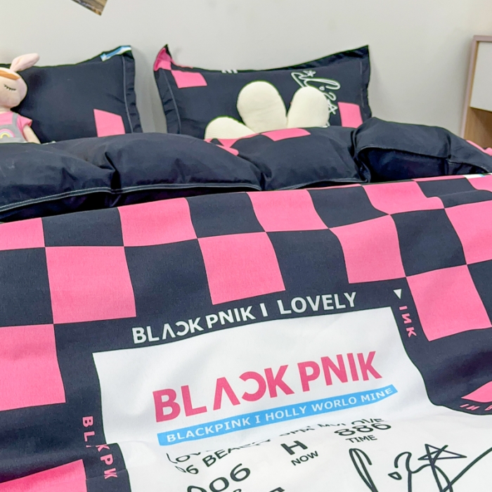 91家纺网 家纺一手货源 找家纺 乐居坊 2023新款芦荟棉四件套（3月新花型） 少女时代