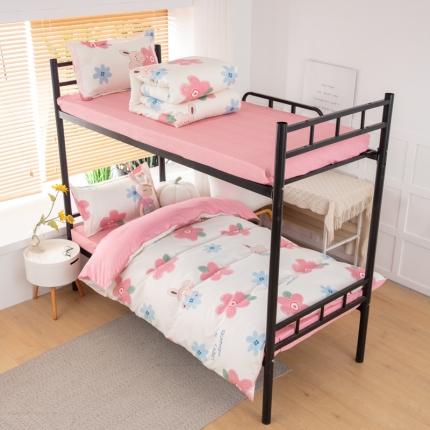 91家纺网 家纺一手货源 找家纺 乐居坊 2023新款芦荟棉花型宿舍图（3月新花型） 春华