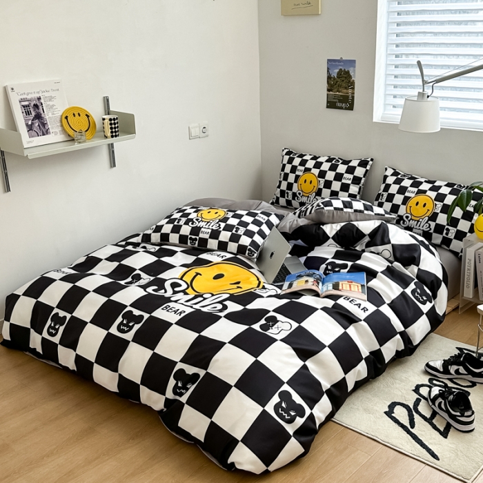 91家纺网 家纺一手货源 找家纺 （总）摩卡 2024新款博主风水洗真丝四件套