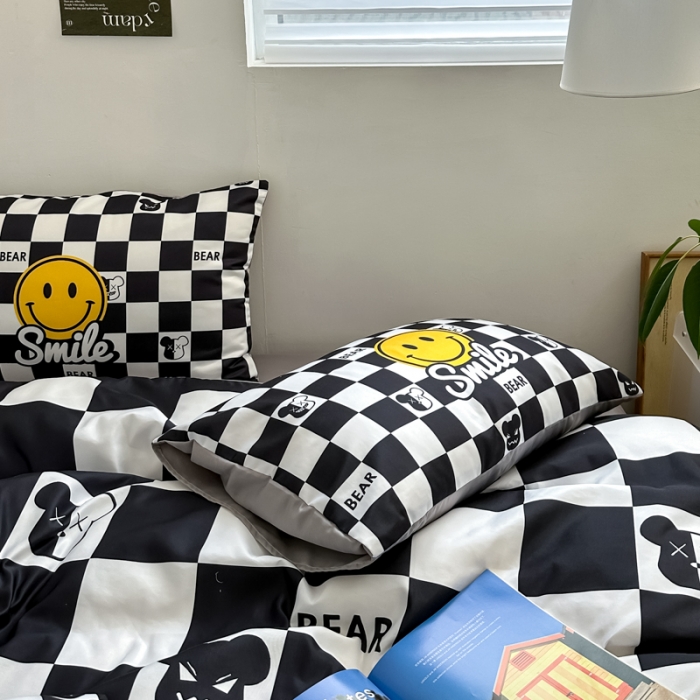 91家纺网 家纺一手货源 找家纺 （总）摩卡 2024新款博主风水洗真丝四件套