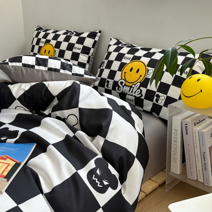 91家纺网 家纺一手货源 找家纺 （总）摩卡 2024新款博主风水洗真丝四件套