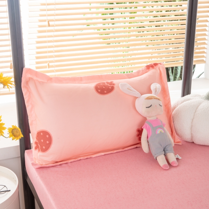 91家纺网 家纺一手货源 找家纺 乐居坊 2023新款芦荟棉花型宿舍图（3月新花型） 草莓波波