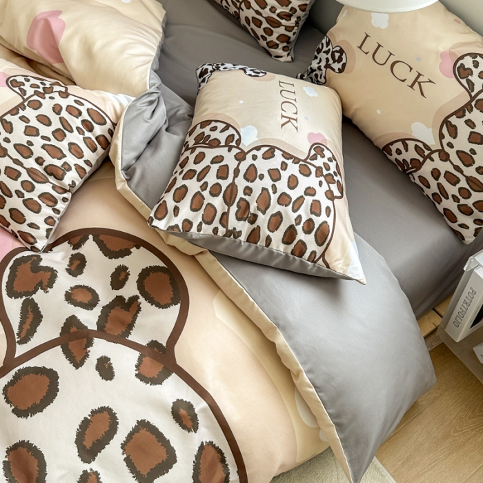 91家纺网 家纺一手货源 找家纺 摩卡 2024新款博主风水洗真丝四件套 维密