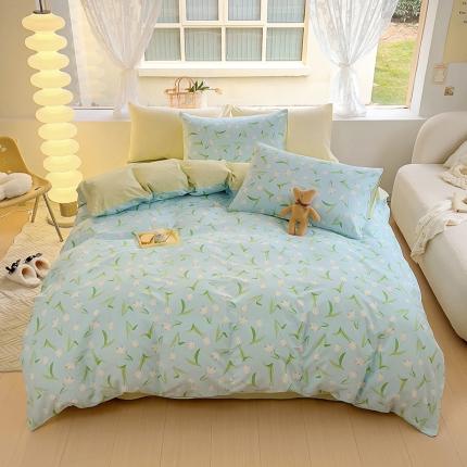 91家纺网 家纺一手货源 找家纺 （总）田野 2023新款13372全棉四件套