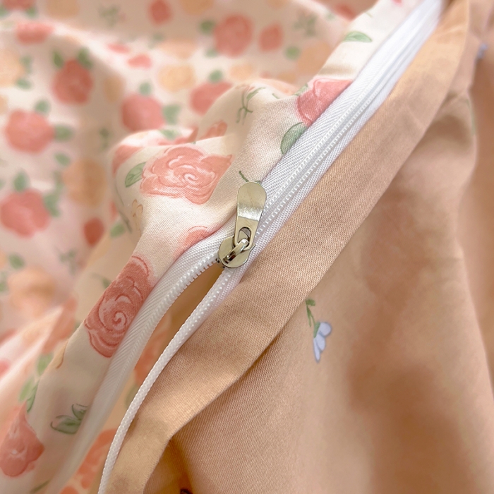 91家纺网 家纺一手货源 找家纺 田野 2023新款13372全棉四件套 遇见浪漫