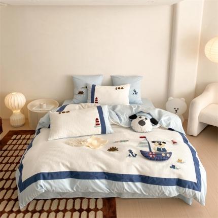 星野 2023春夏新品棉第三波四件套 海洋汪