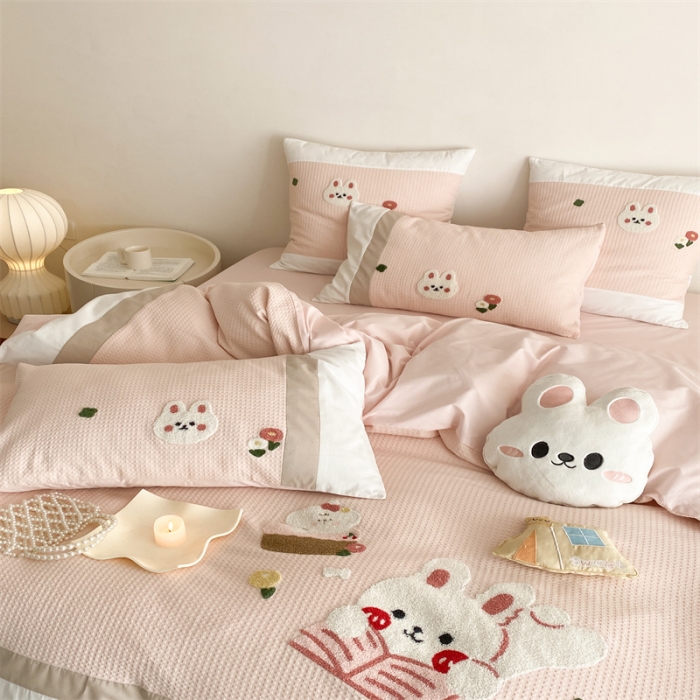 91家纺网 家纺一手货源 找家纺 星野 2023春夏新品棉第三波四件套 露营季