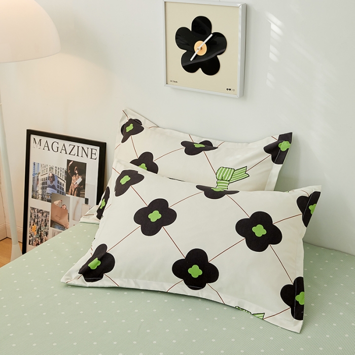 91家纺网 家纺一手货源 找家纺 世爵 2023新款加厚磨毛印花四件套 清微恋曲